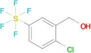 2-Chloro-5-(pentafluorosulfur)benzyl alcohol