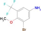 3-Bromo-4-methoxy-5-(trifluoromethyl)aniline