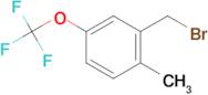 2-Methyl-5-(trifluoromethoxy)benzyl bromide