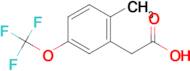 2-Methyl-5-(trifluoromethoxy)phenylacetic acid