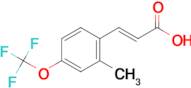 2-Methyl-4-(trifluoromethoxy)cinnamic acid
