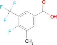 4-Fluoro-3-methyl-5-(trifluoromethyl)benzoic acid