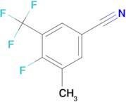 4-Fluoro-3-methyl-5-(trifluoromethyl)benzonitrile