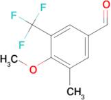 4-Methoxy-3-methyl-5-(trifluoromethyl)benzaldehyde