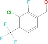 3-Chloro-2-fluoro-4-(trifluoromethyl)benzaldehyde