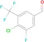 4-Chloro-3-fluoro-5-(trifluoromethyl)benzaldehyde