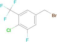 4-Chloro-3-fluoro-5-(trifluoromethyl)benzyl bromide