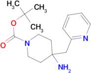 tert-Butyl 4-amino-4-(pyridin-2-ylmethyl)piperidine-1-carboxylate