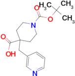 1-(tert-Butoxycarbonyl)-4-(pyridin-3-ylmethyl)piperidine-4-carboxylic acid