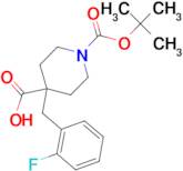 1-(tert-Butoxycarbonyl)-4-(2-fluorobenzyl)piperidine-4-carboxylic acid