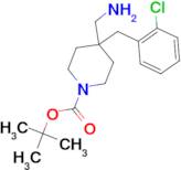 tert-Butyl 4-(aminomethyl)-4-(2-chlorobenzyl)piperidine-1-carboxylate