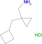 [1-(Cyclobutylmethyl)cyclopropyl]methanamine hydrochloride