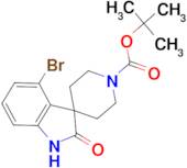 tert-Butyl 4-bromo-2-oxo-1,2-dihydrospiro[indole-3,4'-piperidine]-1'-carboxylate