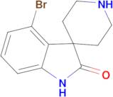 4-Bromo-1,2-dihydrospiro[indole-3,4'-piperidine]-2-one