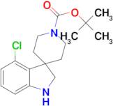 tert-Butyl 4-chloro-1,2-dihydrospiro[indole-3,4'-piperidine]-1'-carboxylate