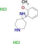 4-(2-Methoxyphenyl)piperidin-4-amine dihydrochloride