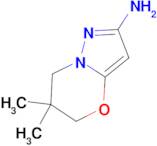 6,6-Dimethyl-6,7-dihydro-5H-pyrazolo[5,1-b][1,3]oxazin-2-amine