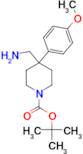 tert-Butyl 4-(aminomethyl)-4-(4-methoxyphenyl)piperidine-1-carboxylate