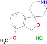 4-Methoxy-3H-spiro[2-benzofuran-1,4'-piperidine] hydrochloride