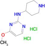 4-Methoxy-N-(piperidin-4-yl)pyrimidin-2-amine dihydrochloride