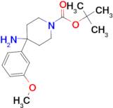 tert-Butyl 4-amino-4-(3-methoxyphenyl)piperidine-1-carboxylate