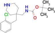 tert-Butyl [4-(2-chlorobenzyl)piperidin-4-yl]methylcarbamate