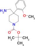 tert-Butyl 4-(aminomethyl)-4-(2-methoxyphenyl)piperidine-1-carboxylate