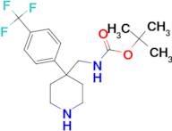 tert-Butyl {4-[4-(trifluoromethyl)phenyl]piperidin-4-yl}methylcarbamate