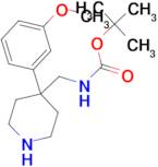 tert-Butyl [4-(3-methoxyphenyl)piperidin-4-yl]methylcarbamate