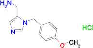 [1-(4-Methoxybenzyl)-1H-imidazol-5-yl]methanamine hydrochloride