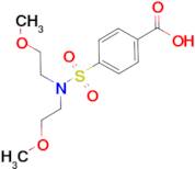 4-[bis(2-methoxyethyl)sulfamoyl]benzoic acid