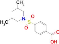 4-(3,5-Dimethyl-piperidine-1-sulfonyl)-benzoic acid