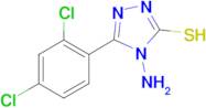 4-Amino-5-(2,4-dichloro-phenyl)-4H-[1,2,4]triazole-3-thiol