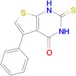 2-Mercapto-5-phenyl-3H-thieno[2,3-d]pyrimidin-4-one