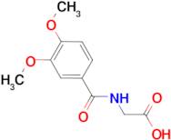 (3,4-Dimethoxy-benzoylamino)-acetic acid