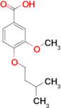 3-Methoxy-4-(3-methyl-butoxy)-benzoic acid