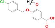 4-(4-Chloro-benzyloxy)-3-methoxy-benzoic acid