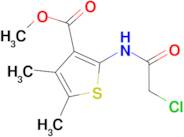 2-(2-Chloro-acetylamino)-4,5-dimethyl-thiophene-3-carboxylic acid methyl ester