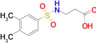 3-(3,4-Dimethyl-benzenesulfonylamino)-propionic acid