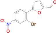 5-(2-Bromo-4-nitro-phenyl)-furan-2-carbaldehyde