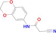 2-Cyano-N-(2,3-dihydro-benzo[1,4]dioxin-6-yl)-acetamide