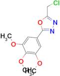 2-Chloromethyl-5-(3,4,5-trimethoxy-phenyl)-[1,3,4]oxadiazole