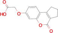 (4-Oxo-1,2,3,4-tetrahydro-cyclopenta[c]chromen-7-yloxy)-acetic acid