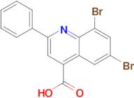 6,8-Dibromo-2-phenyl-quinoline-4-carboxylic acid