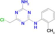 6-Chloromethyl-N-o-tolyl-[1,3,5]triazine-2,4-diamine