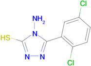 4-amino-5-(2,5-dichlorophenyl)-4H-1,2,4-triazole-3-thiol