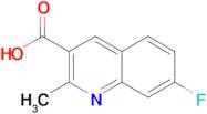 7-fluoro-2-methylquinoline-3-carboxylic acid