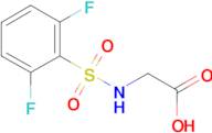 {[(2,6-difluorophenyl)sulfonyl]amino}acetic acid