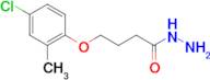 4-(4-chloro-2-methylphenoxy)butanohydrazide