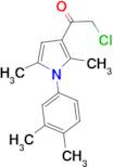 2-chloro-1-[1-(3,4-dimethylphenyl)-2,5-dimethyl-1H-pyrrol-3-yl]ethanone